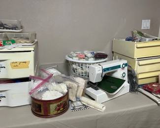 Lots of lace and doilies