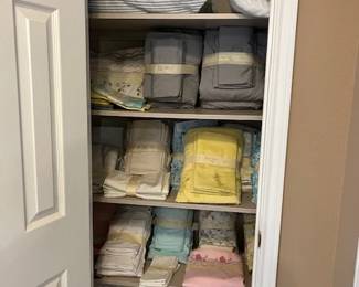 Lots of King, Queen and Twin linens