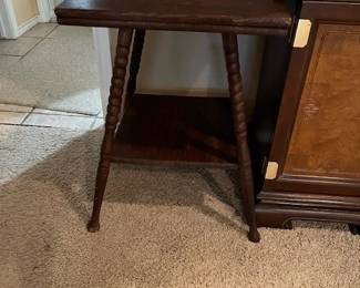 Antique Oak side table