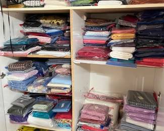 Lots of great fabric