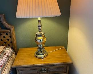 Vintage brass lamp
