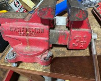 Vintage Craftsman Vise