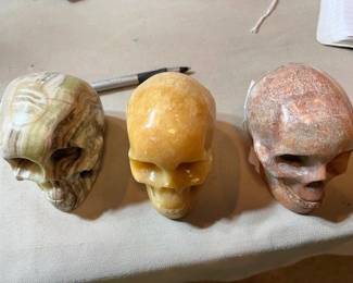 Carved Skulls