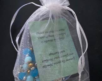 Turquoise and Howlite Necklace and earrings