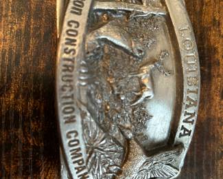 Louisiana Beacon Construction Company Belt Buckle