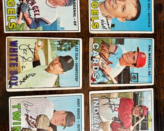 1967 Topps Baseball cards