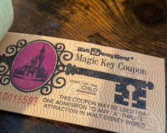 Disney Magic kingdom key books
