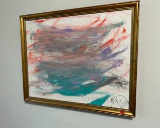 Original painting by Mary the Elephant 