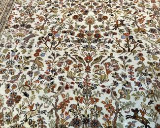 Persian Rug with animal Motif