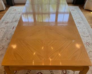 Bernhardt Rectangular Dining Table (42"W x 29"H x 64"L with 1 Leaf 18"L)