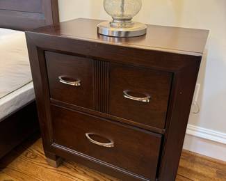 Standard Furniture 2 Drawer End Tables (26"W x 16"D x 28"H / pair)