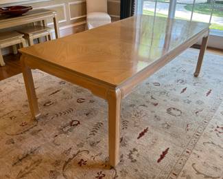 Bernhardt Rectangular Dining Table (42"W x 29"H x 64"L with 1 Leaf 18"L) 