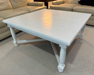 Ethan Allen Square Coffee Table (38"W x 38"D x 18-1/2"H)