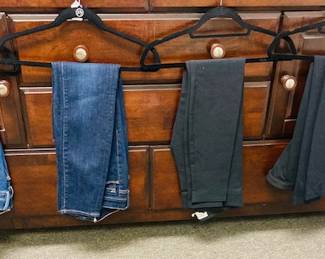 Designer Women's Denim Jeans and Pants from Vince, Frame, Rag n Bone and MORE.