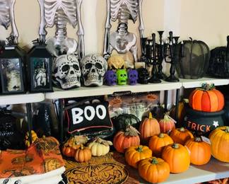 Large Selection of Discounted Halloween Decor.
