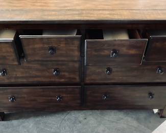 Pottery Barn 8 Drawer Mason Dresser.