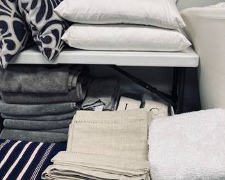 Wide Selection of Bath and Bed Linens.