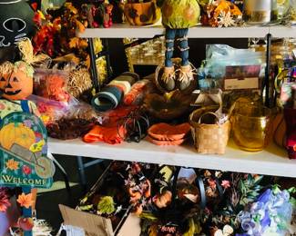 Large Selection of Fall/Seasonal Decor.