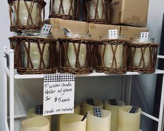 Decorative Candles, Candle Holders and Lanterns.