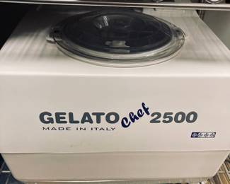 Gelato Chef 2500 Gelato/Ice Cream Machine.