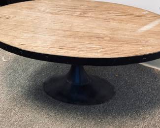 Restoration Hardware Oval Aero Coffee Table.