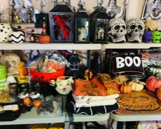 Large Selection of Discounted Halloween Decor.
