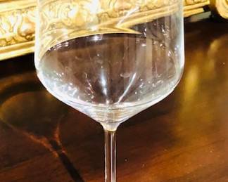Neiman Marcus Zweifel Crystal Wine Stemware.
