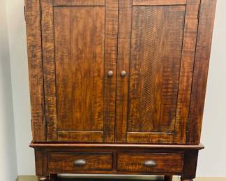 Pottery Barn Mason Media Cabinet Armoire.