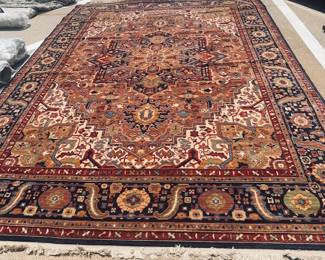Large Karastan Wool Windsor Area Rug. 8ft. x 10.5Ft.