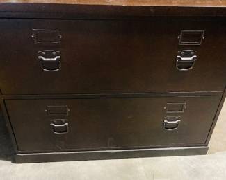 Pottery Barn Executive Lateral File. 2 Drawer.