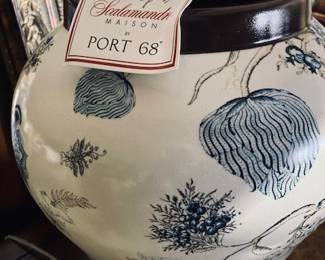 Scalamandre' Maison Port 68 Pondicherry Lamp.