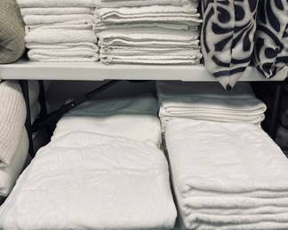 Wide Selection of Bath and Bed Linens.