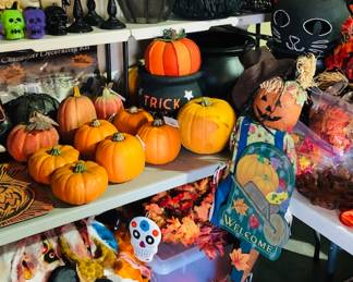 Large Selection of Discounted Halloween Decor.
