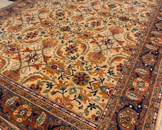 Large Karastan Wool Brighton Area Rug 8ft x 10.5ft.