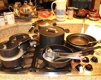Asstd pots and pans.