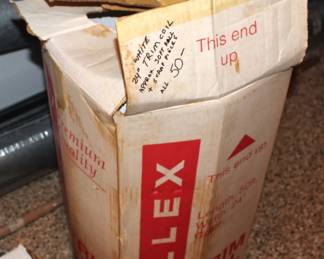 White 24" aluminum trim coil. $50.00.