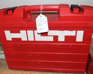 Hilti PL II rotary laser level w/case & stand.