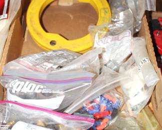 Electrical supplies, fish tape.