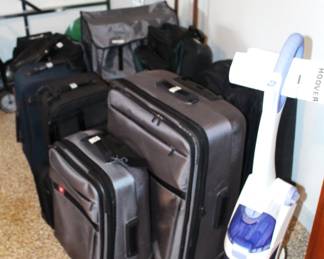 Luggage and floor cleaner.
