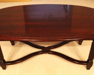 Oval Coffee Table, Null Furniture. $85.00 27 1/2" x 46" x 17"