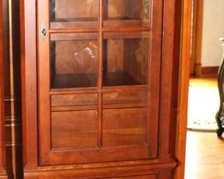 Bob Timberlake right side media storage unit w/glass door. BUY IT NOW! $295.00. Orig. price $1,470 .
27 1/2" W x 27" D x 80 1/2" H.