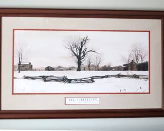 Bob Timberlake framed print.