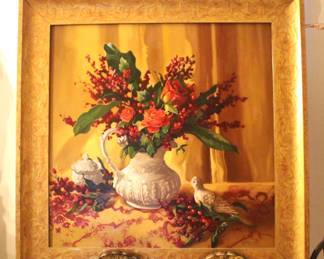 "Winterberries" BUY IT NOW! $375.00. 24" X 24" Original price $2,000.