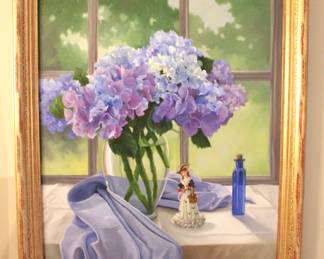 "He Gave Her Beautiful Flowers" BUY IT NOW! $475.00 24" X 30" Original price $3,000.