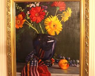 "Gerber Daisies" Elayne Kuehler, BUY IT NOW! $175.00 Original price $800.00.