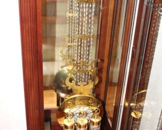 Howard Miller Grandfather Moon Clock. Model 610-904. BUY IT NOW! $475.00. 90 1/2" H x 27 3/4" W x 16 1/4" D