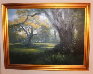 "Live Oak in Springtime" BUY IT NOW! $475.00. 30" X 40" Original price $3,800.
