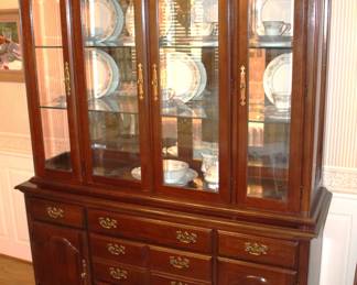 American Drew Furniture China Cabinet. BUY IT NOW! $295.00. 59" W x 19" D x 85" H.