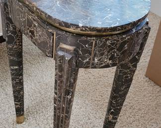 Stone-look table with...