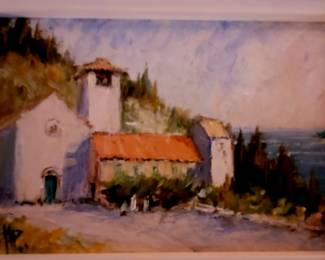 Original Pavo Marcinko oil painting